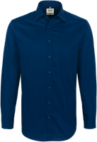 Hemd 1/1-Arm Business Gr. 2XL, marine - 100% Baumwolle, 120 g/m²