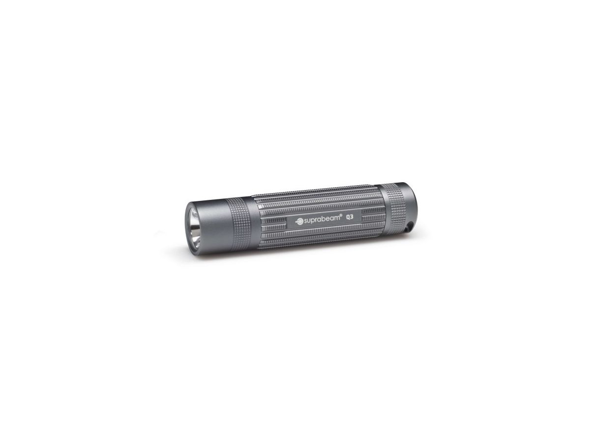 Stablampe Suprabeam Q3 Anthrazit 380 lm - 3xAAA, 230 m, IPX4, dimmbar