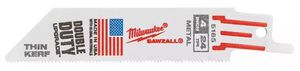 Säbelsägeblatt Milwaukee THIN KERF Bi/Ko - 230x0.9mm, 18Z, 1.5-4mm Stahl/INOX,50erP