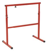 Arbeitsbock flex - metall, rot, höhe und breite