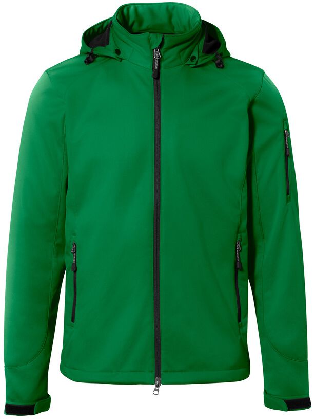 Softshell-Jacke Ontario Interlock- - 3-Lagen-Laminat aus 100 % Polyester
