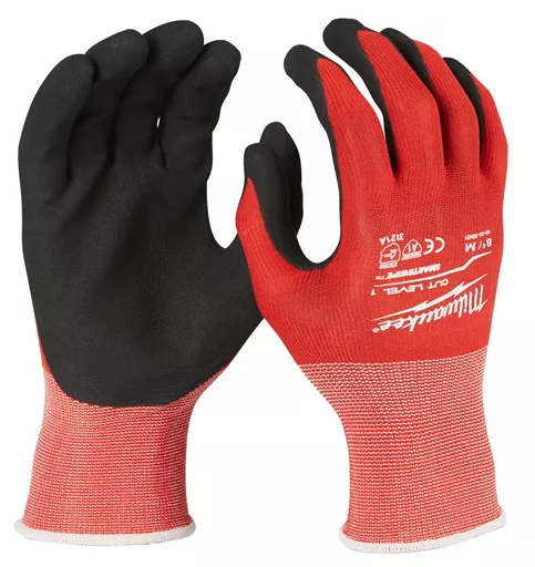Schnittschutzhandschuhe Größe 9 (L) - Milwaukee, Klasse 1/A