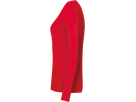 Damen-Longsleeve Performance Gr. XL, rot - 50% Baumwolle, 50% Polyester, 190 g/m²