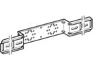 Geberit Mepla Montageplatte 7.65 / 15.3 - zweifach - abgesetzt