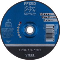 Schruppscheibe PFERD SG-STEEL - Stahl, harte Ausführung, Härte R