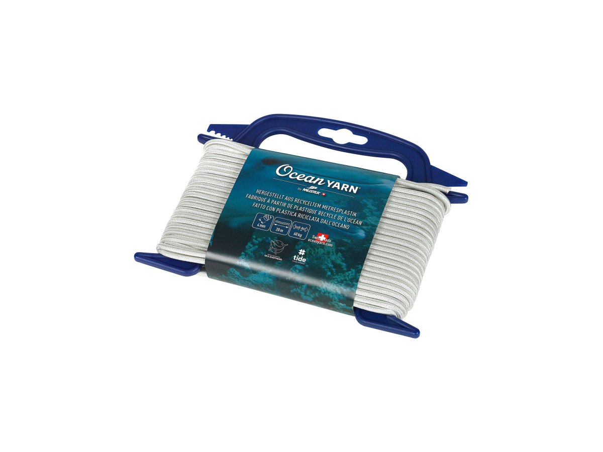 Elastische Seil PET OceanYarn - aus recyceltem Meeresplastik