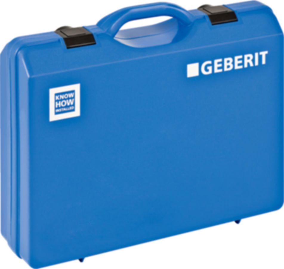 Koffer leer für Geberit Einsatzbacken - Für Einsatzbacken 50-90 mm