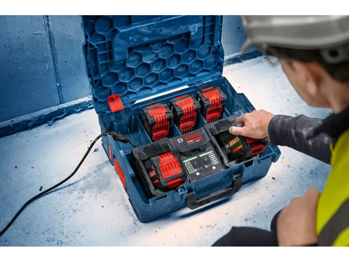 Akku Doppell/ Paralell-Ladegerät 16ah - Bosch, GAL 18V2-320