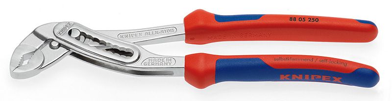 Wasserpumpenzange KNIPEX 8805 - Kopf verchromt