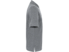 Poloshirt Classic Gr. M, grau meliert - 85% Baumwolle, 15% Viscose, 200 g/m²