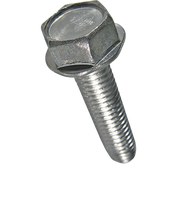 Gewindefurchende Sechskantschrauben A2 - INOX mit Bund und metrischem Gewinde