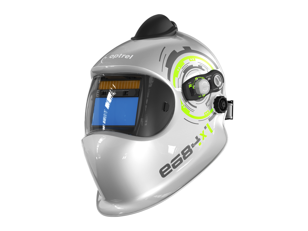 Schweissschutzhelm Optrel e684 - Stufen Din 4-13 autopilot schwarz