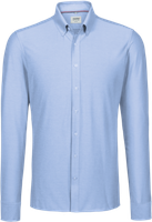 Hemd Natural Stretch Regular, Gr. 2XL - ozeanblau, 57% CO / 43% PES