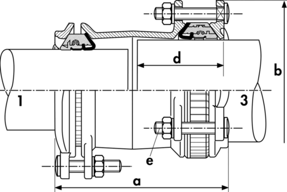 MULTI/JOINT 3007 Kupplung - längskraftschlüssig, Multi/Fikser