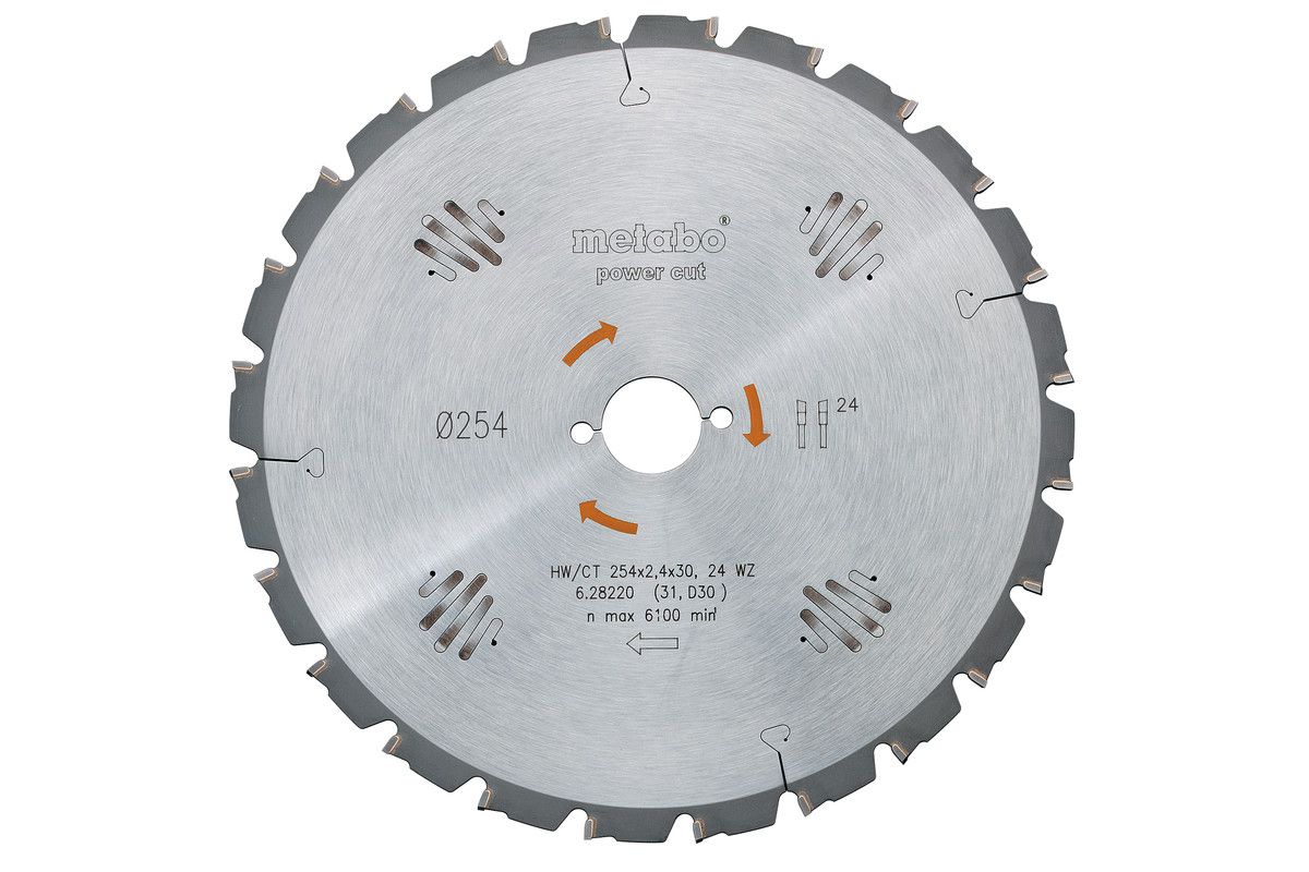 Kreissägeblatt METABO PowerCut Wood - für Handkreissäge