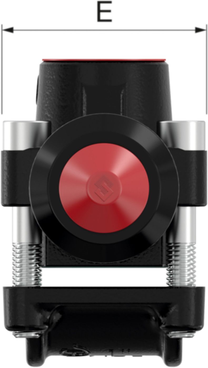 Abzweig-T-Stück FLAMCO T-plus Temperguss - Innengewinde