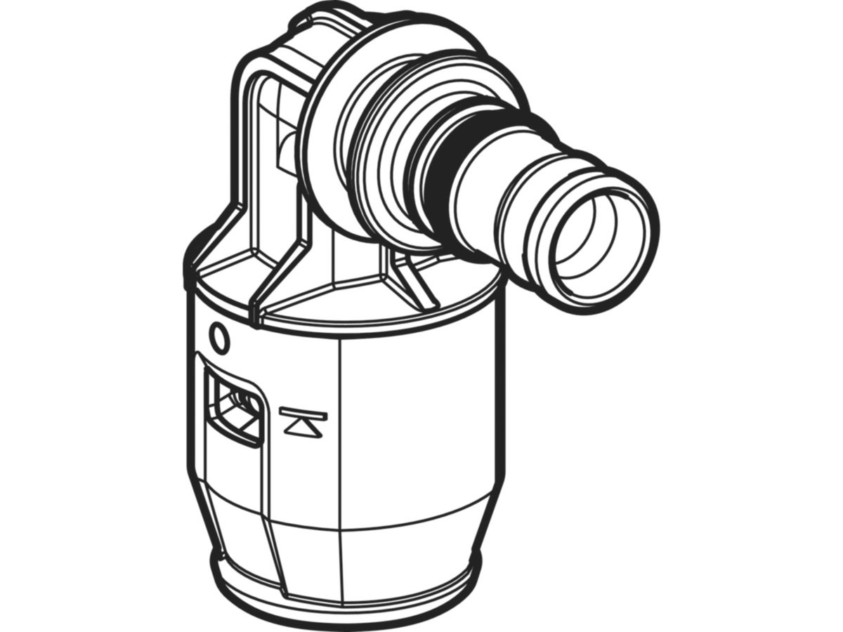 PushFit Winkel 90°T-Stück 16-16MF20 - mit MeplaFix Stecknippel