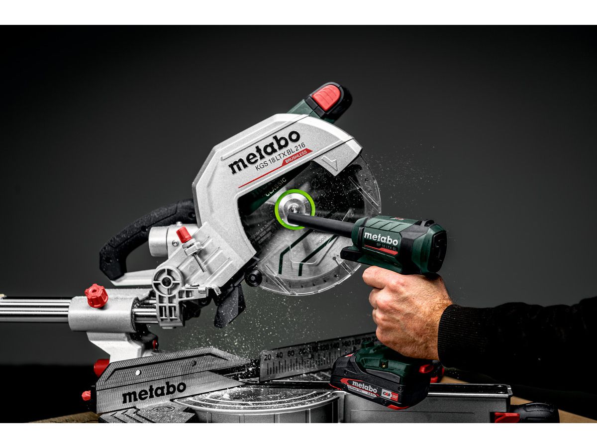 Akku-Blaspistole BP 18 LTX BLL 8 - Metabo ohne Akku & Ladegerät