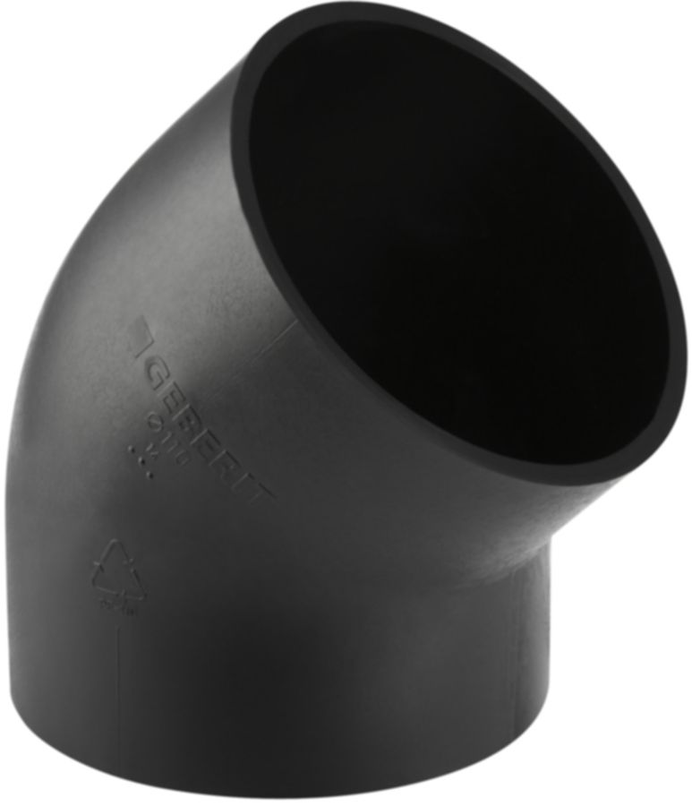 Geberit PE Segmentbogen 45°