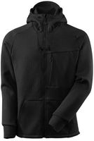 MASCOT Advanced Kapuzensweatshirt - Grösse 2XL, schwarz-meliert/schwarz