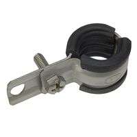 Rohrschelle zu Schutzrohr 1/2" - Befestigung an Sockelrohrschelle