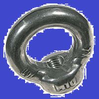 Ringmuttern INOX A4 blank gebeizt - DIN 582