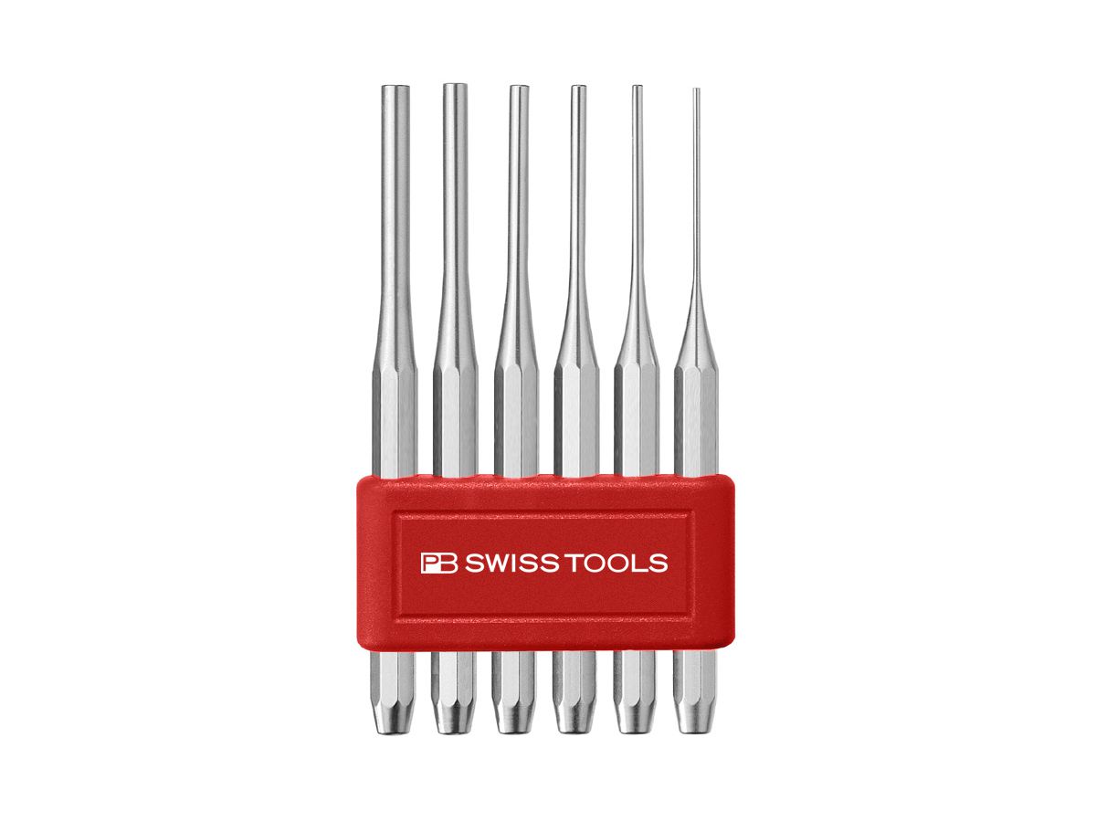 Splintentreiber-Satz PB 755B - 6 Stk. in Kunststoffrahmen