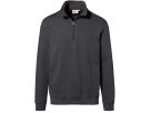 Zip-Sweatshirt Premium, Gr. 2XL - karbongrau