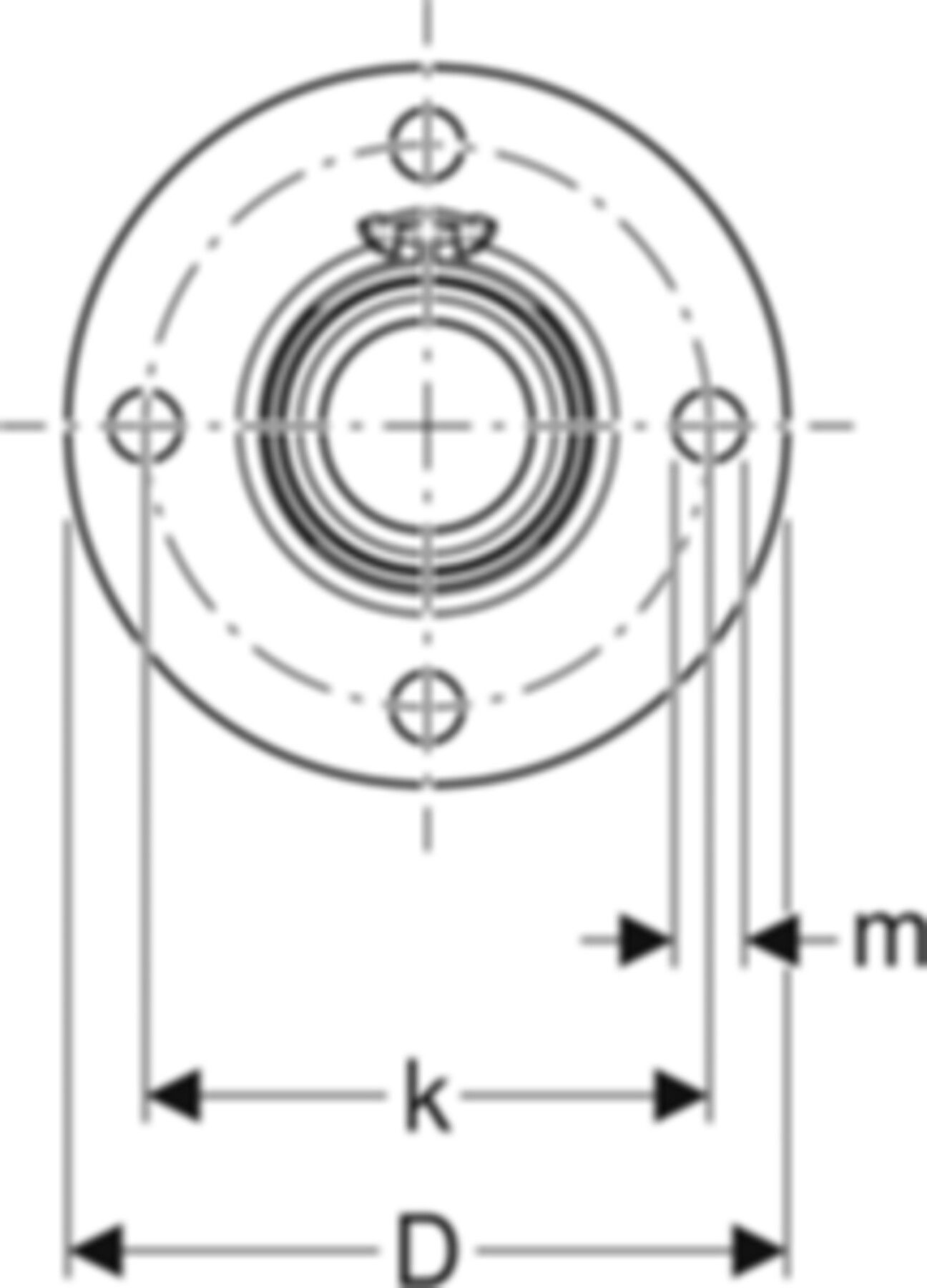 Flansche mit Presseinheit - GEBERIT FlowFit