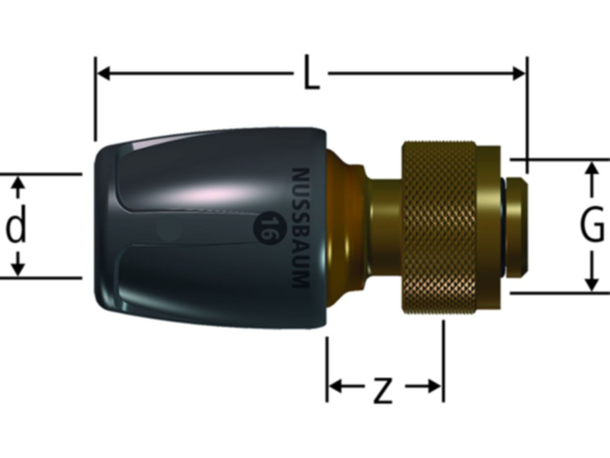 Optiflex-Profix-Übergang - auf Masterfix-Anschluss ½