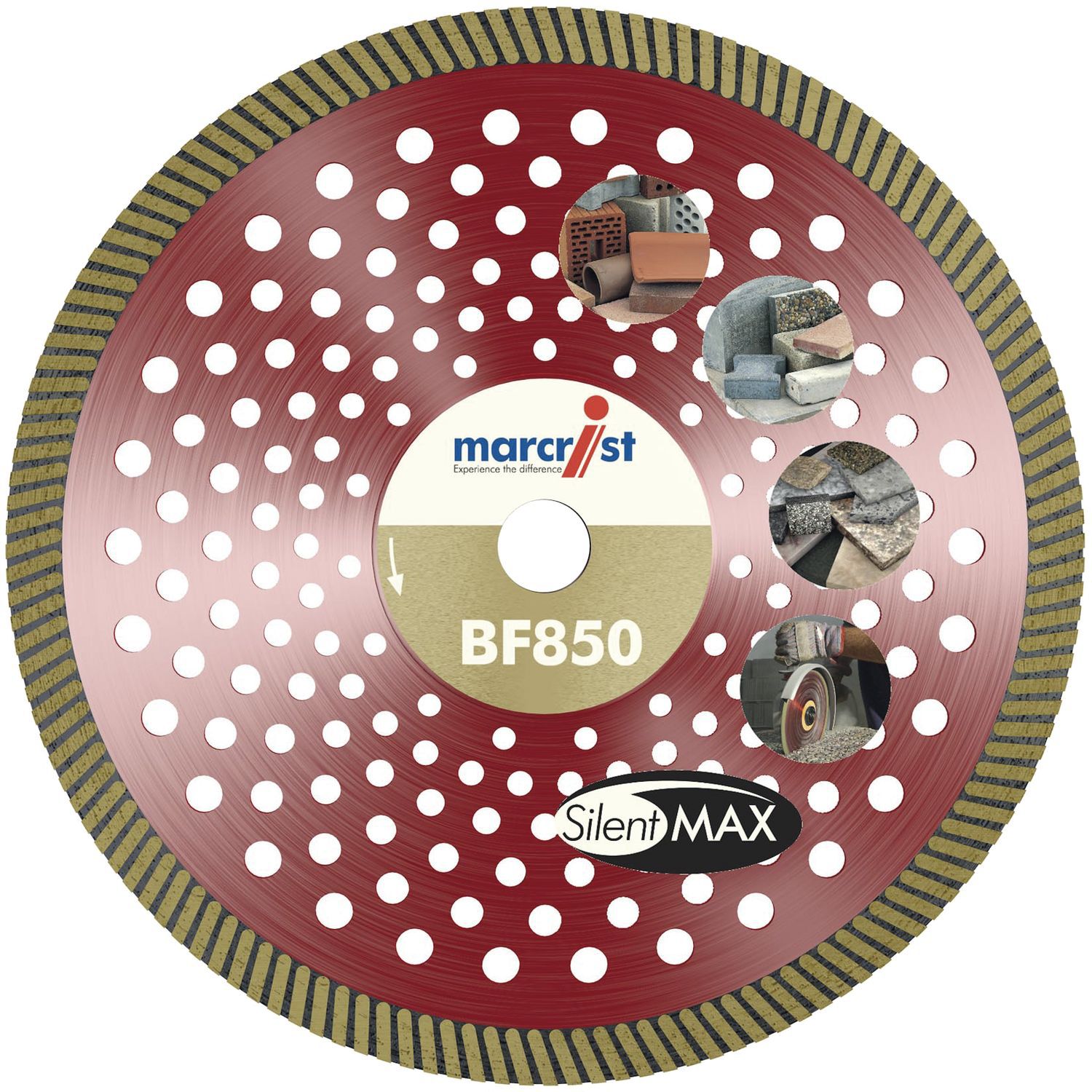 Diamanttrennscheibe BF 850 AkkuMax - Universeller Baumaterial-Schneider