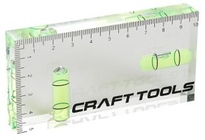 Mini-Wasserwaage 95x40x15 mm - GRAFT TOOLS, grün