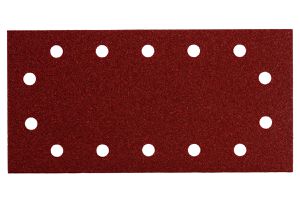 Haftschleifblätter 115x230 mm, Metabo - 14 Löcher