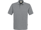 Poloshirt Perf. Gr. S, grau meliert - 50% Baumwolle, 50% Polyester, 200 g/m²