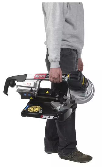 Metallbandsäge FEMI tragbar NG 120XL - Schnitt:45°/90°-120mm/1440x13x0.65
