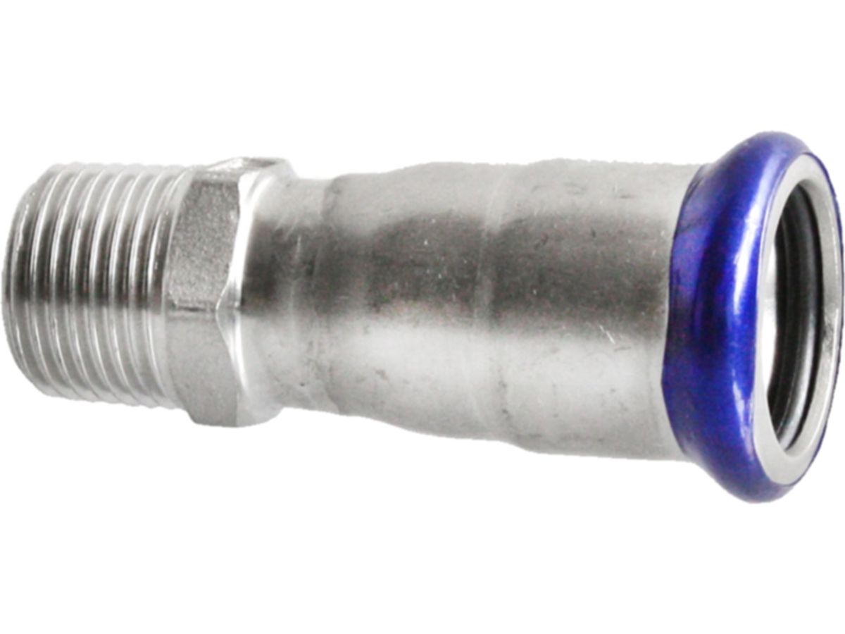 Eurotubi Übergang mit AG Inox