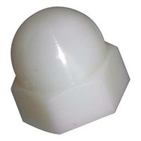 Hutmuttern hohe Form Polyamid M3s/5,5 - DIN 1587    Pak à 100 Stk