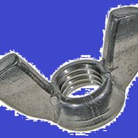 Flügelmuttern gepresst INOX A2