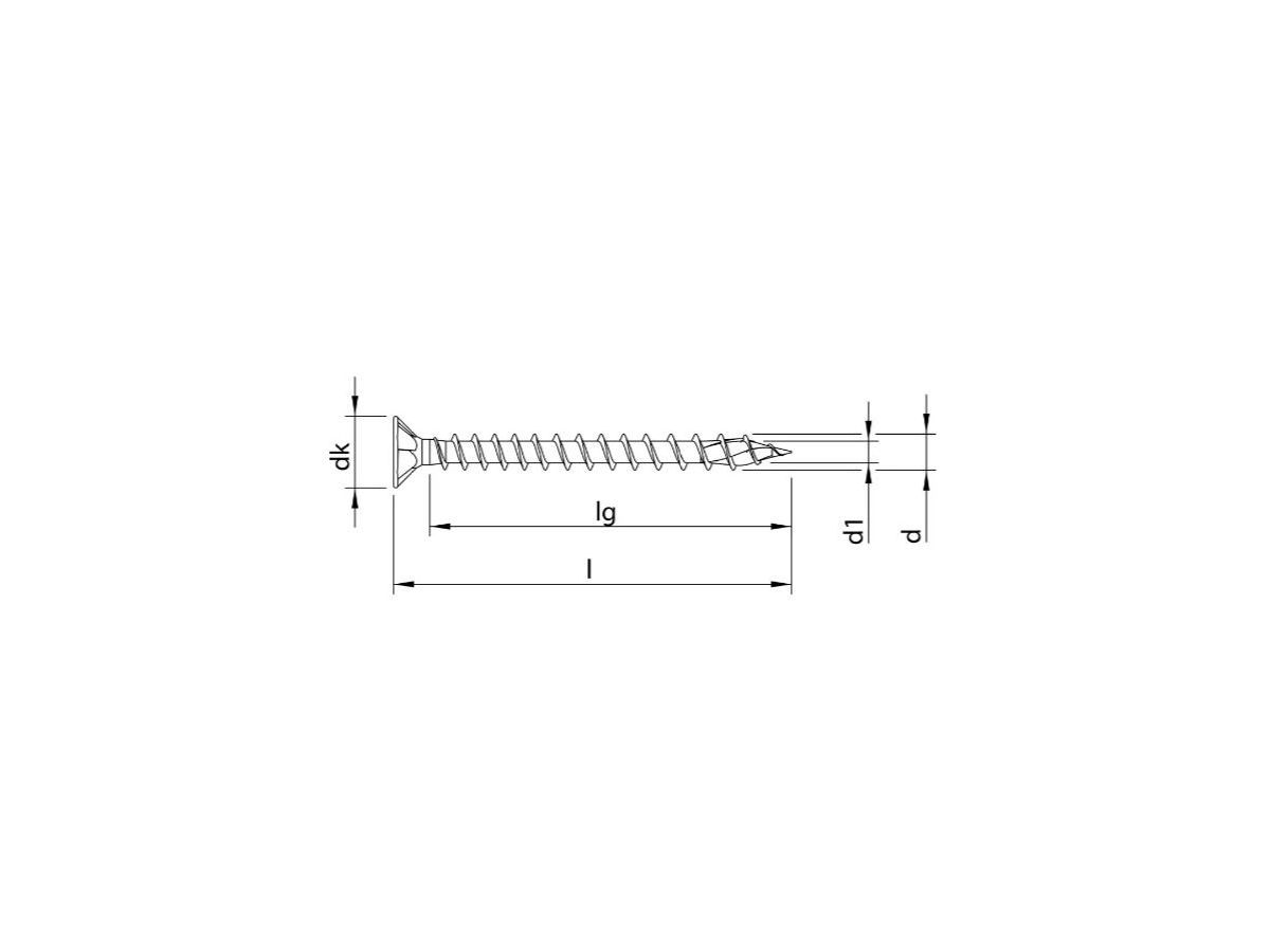 Holzschraube HECO-TOPIX-plus - Edelstahl A2