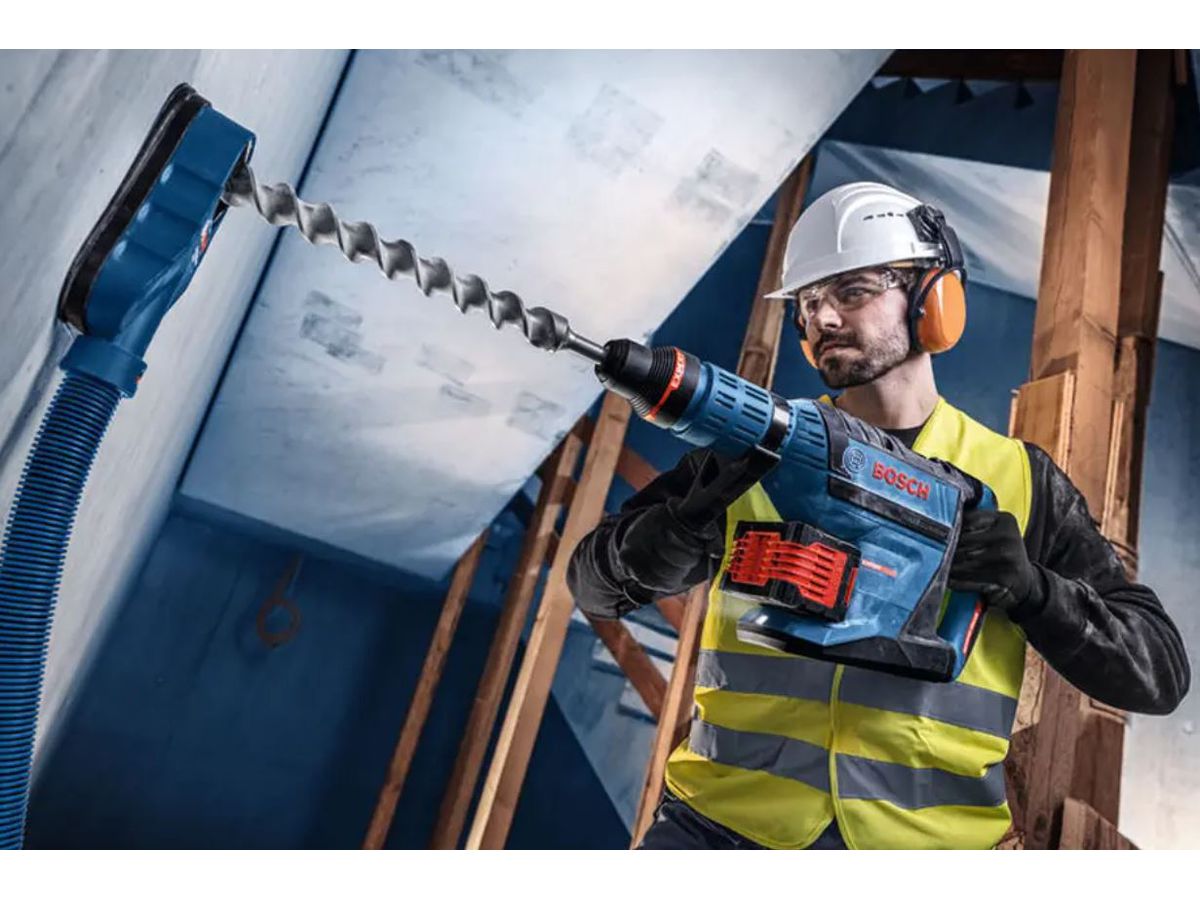 Akku-Bohrhammer SDSmax 12.5J - Bosch, EXBH18V-45 (solo; XL-Boxx)