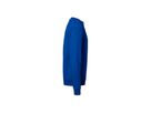 Sweatshirt Bio-Baumwolle GOTS Gr. XL - royalblau,75% Baumw.(Bio),25% Poly.recyc