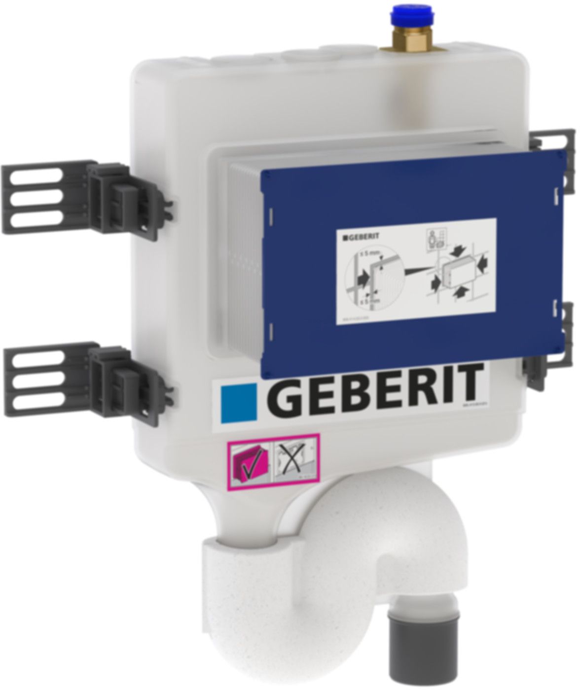 Geberit Hygienespülung mit einem - Wasseranschluss