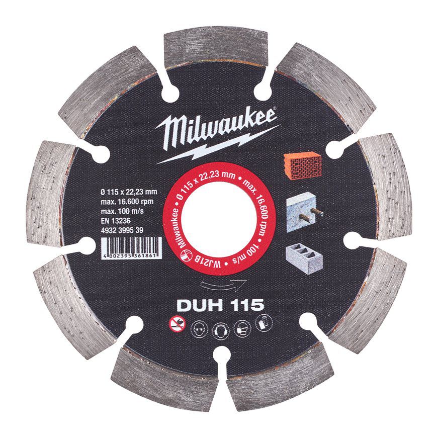 Diamanttrennscheibe DUH - Milwaukee