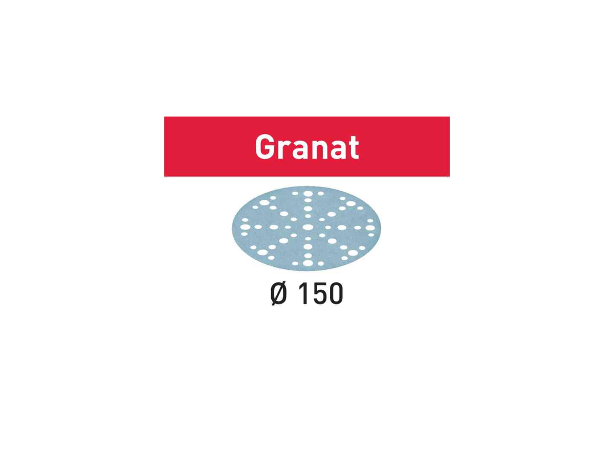 Schleifscheiben 150/48 Korn 180 - Festool Granat, (Pack à 10 Stk.)