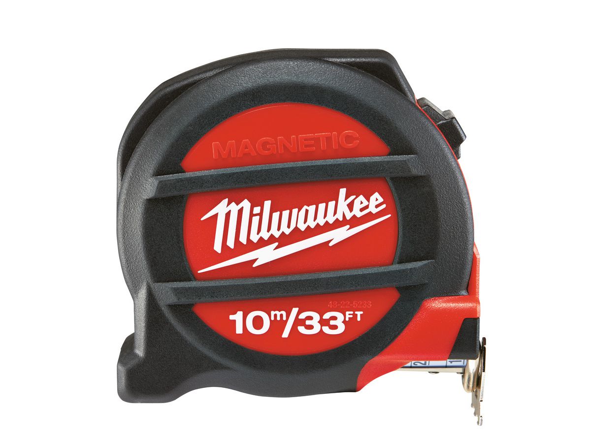 Premium-Bandmass magnetisch 5 Meter - Milwaukee 27mm Band Breite,beidseitig