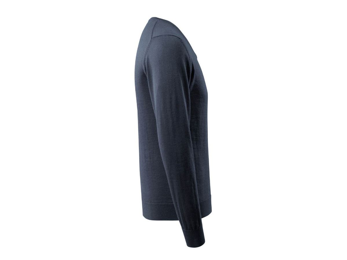 Strickpullover V-Ausschnitt Gr. S - Mascot, schwarzblau