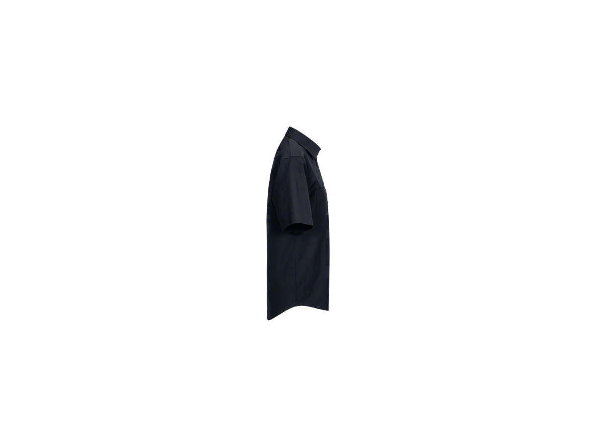 Hemd ½-Arm Performance Gr. 2XL, schwarz - 50% Baumwolle, 50% Polyester, 120 g/m²