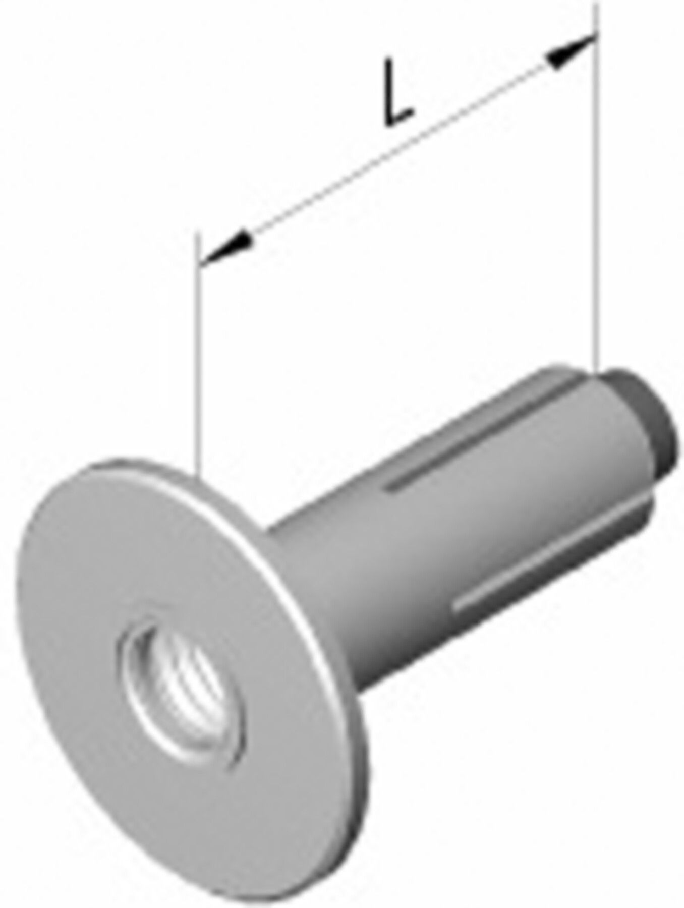 Montafix MTZ M8 x 30 mm Promatisiert - 4.54