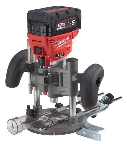 Akku-Kantenfräse Milwaukee - M18 FTR8-0X, mit 6,0/8,0 mm Spannzange
