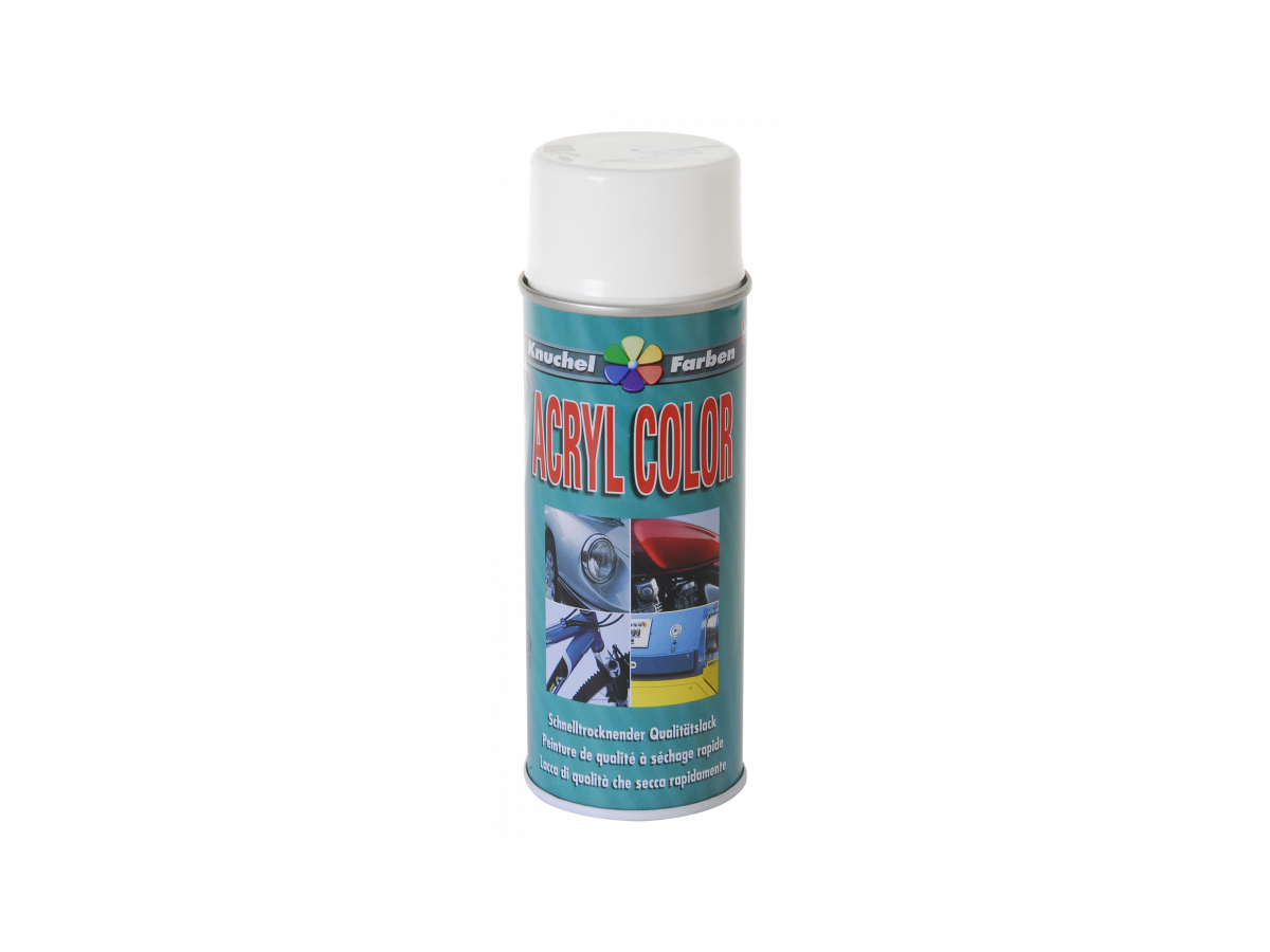 Lackspray Acryl-Color weiss gebrochen - 400 ml, RAL 9010